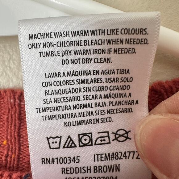 Serra Cardigan Sweater Womens LARGE Open Front Long Pockets Boho Donegal Preppy - Picture 5 of 10